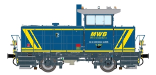 LEMKE Collection LC8758051 - H0 - Diesellok MaK G322B V 601, MWB, Ep. VI - AC-Digital